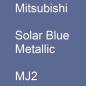 Preview: Mitsubishi, Solar Blue Metallic, MJ2.